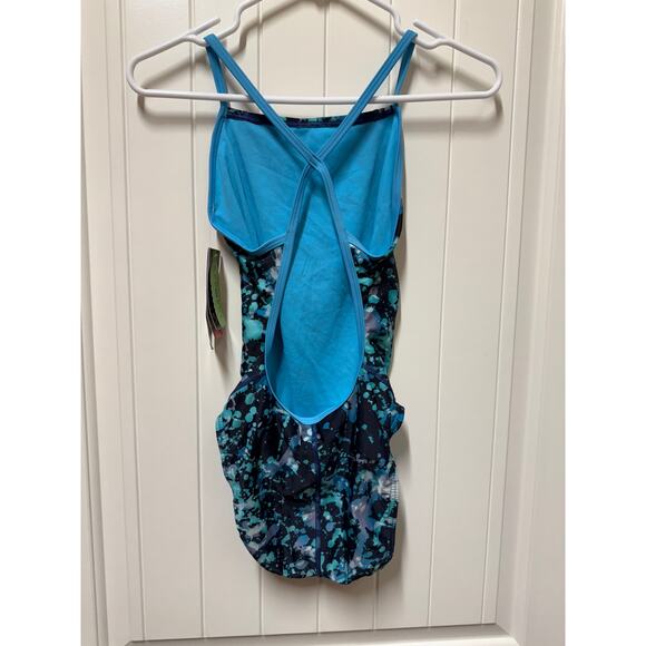 Speedo Women's Swimsuit One Piece Pro LT Flipback Bleach Peacoat Size 8\34 - Picture 2 of 7